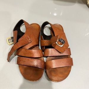 Made in Italy Real Leather Gladiator Sandals